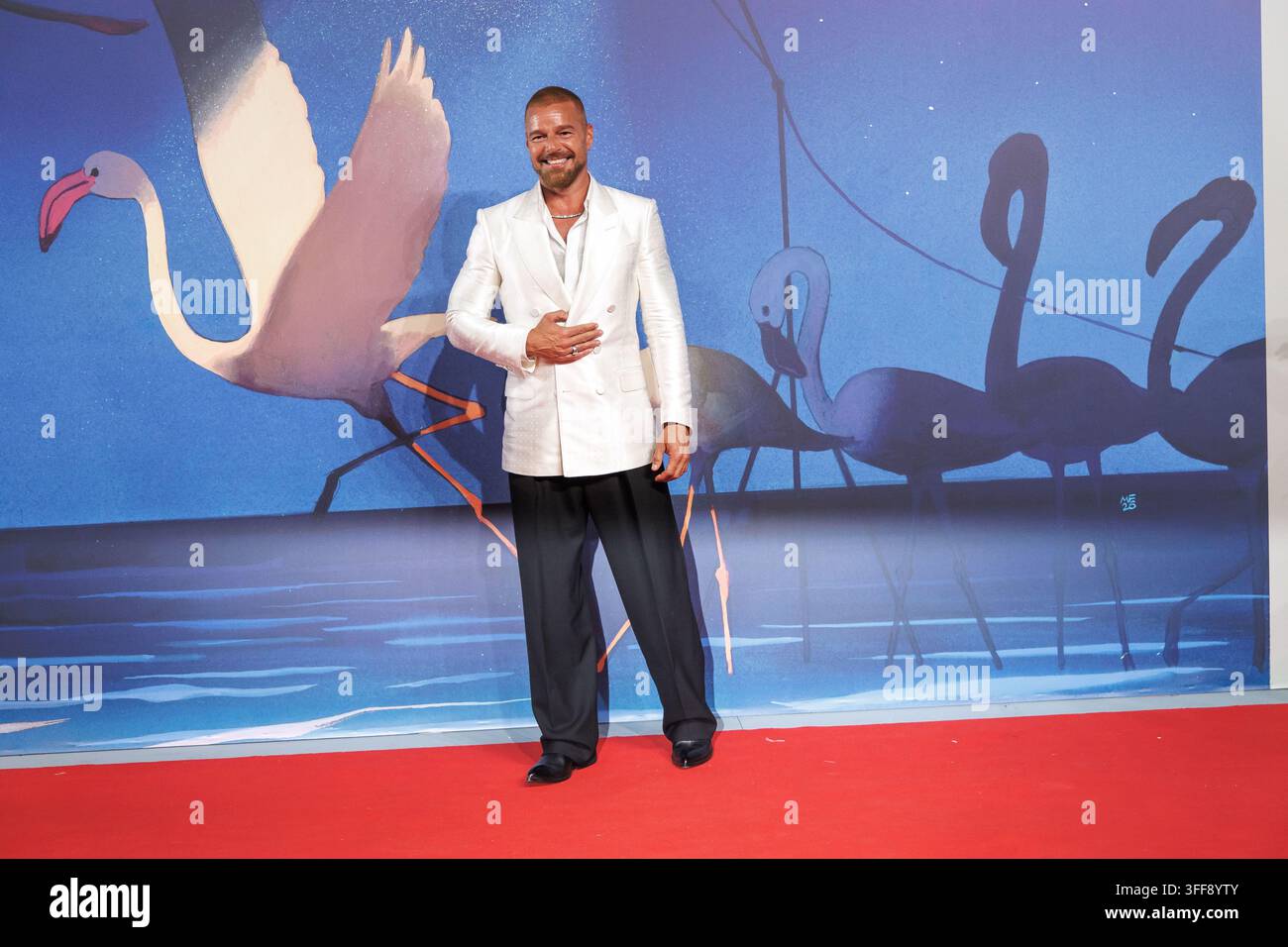 Eric Ricky Singer Puerto Rican actor and singer Ricky Martin attends the red carpet of ...