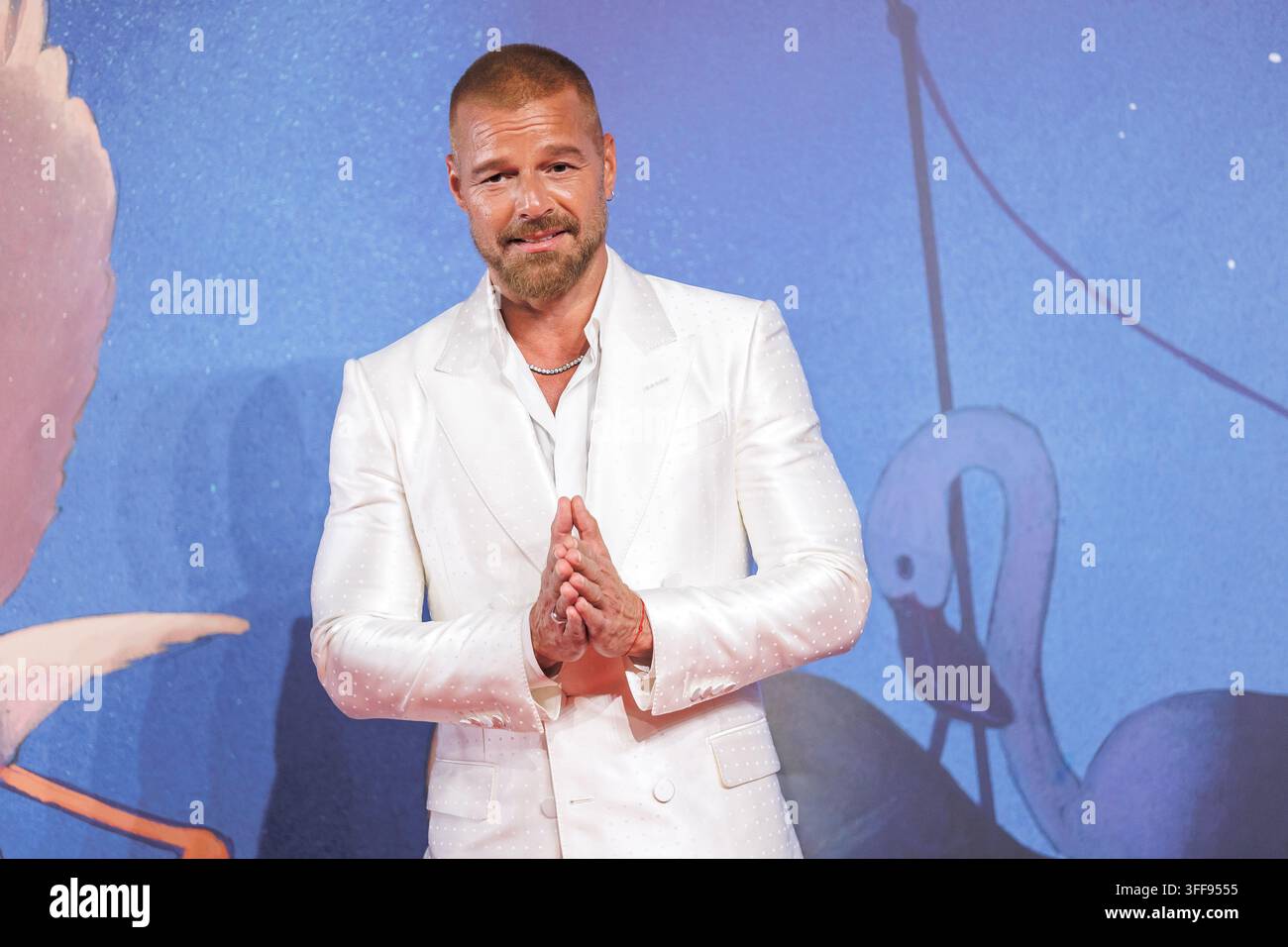 Eric Ricky Singer Puerto Rican actor and singer Ricky Martin attends the red carpet of ...