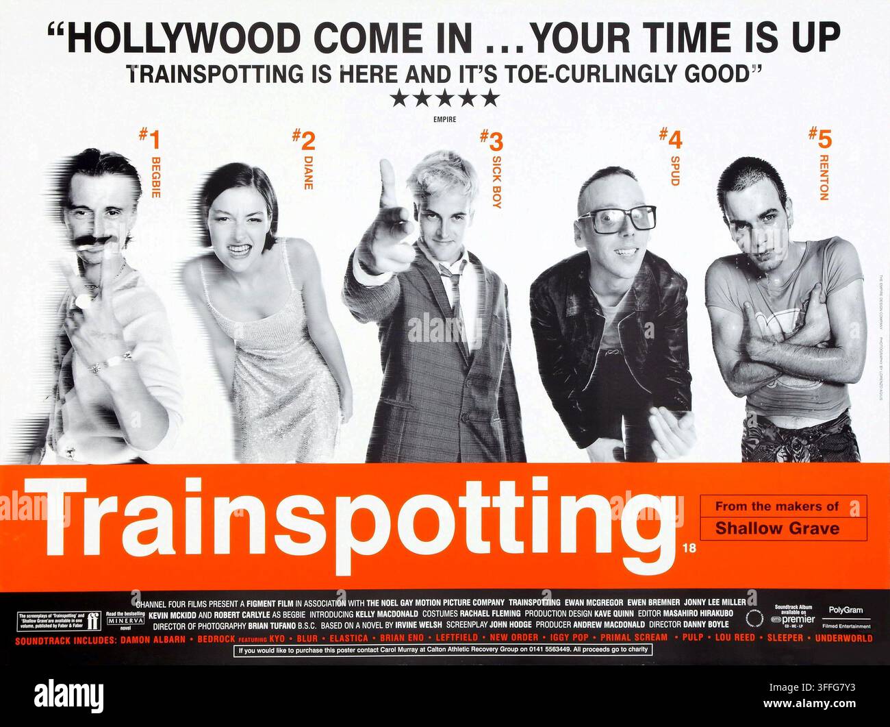 Trainspotting poster hi-res stock photography and images - Alamy