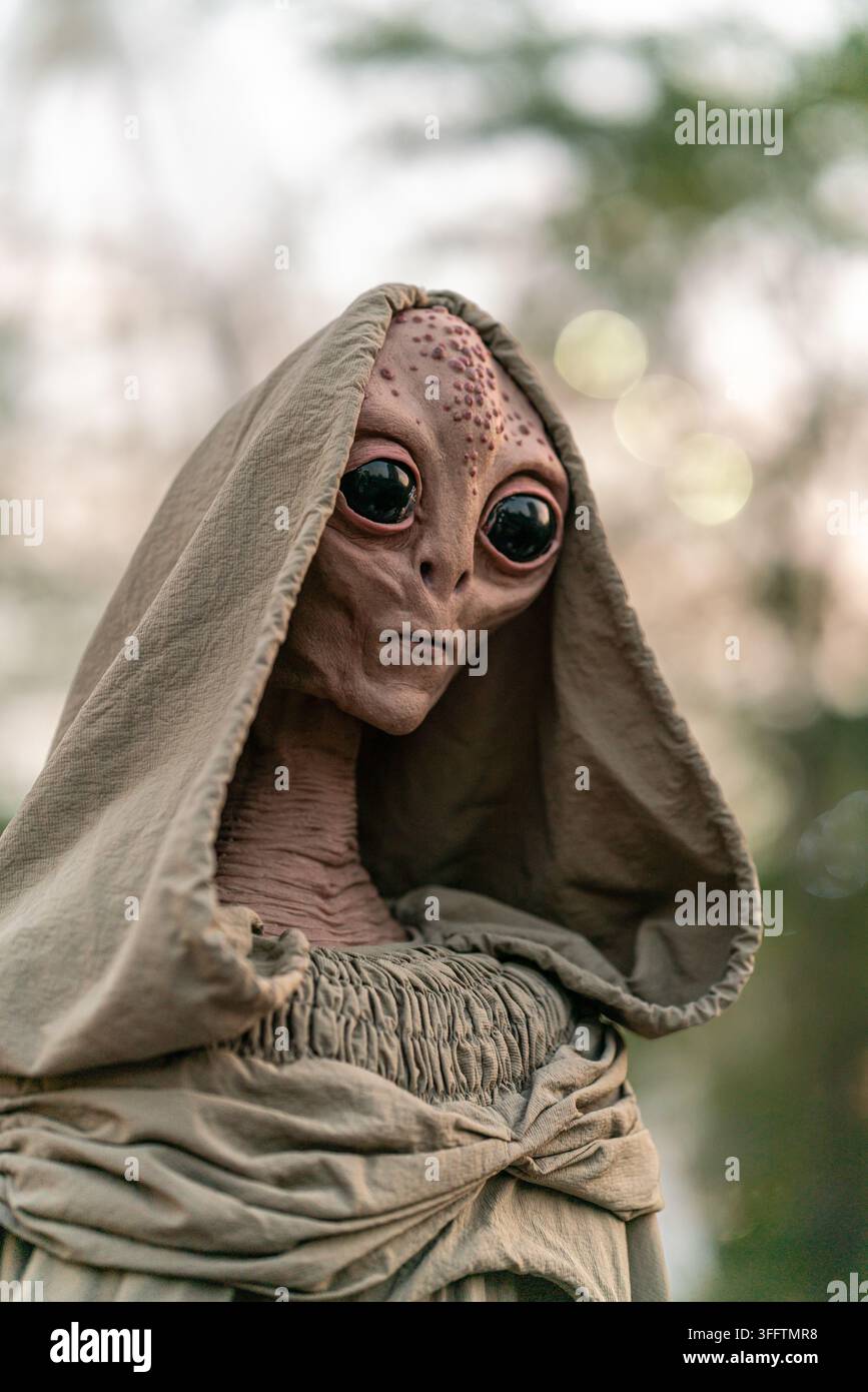 Humanoid puppet wearing hi-res stock photography and images - Alamy