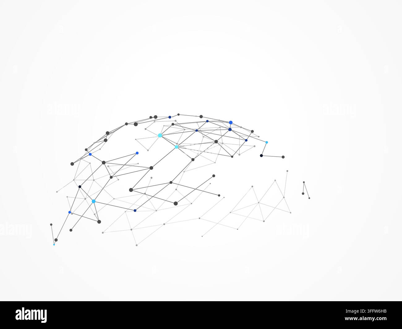Polygonal Semi Sphere vector background with minimal abstract composition for microstock and commercial design projects. Stock Vector