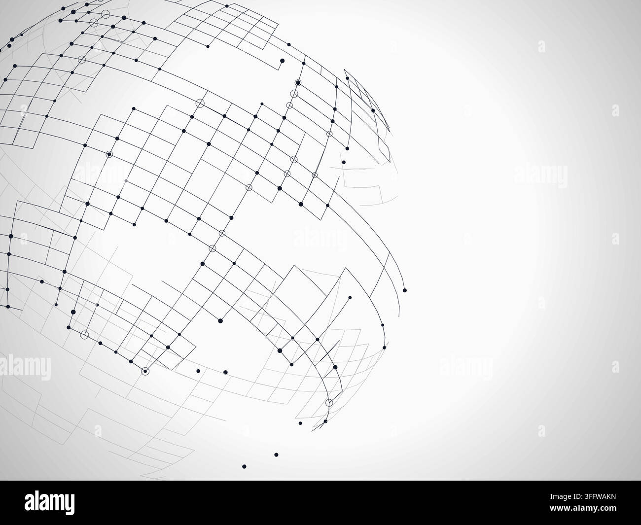Tech Globe vector background with high-impact decorative layout for microstock and commercial design projects. Stock Vector