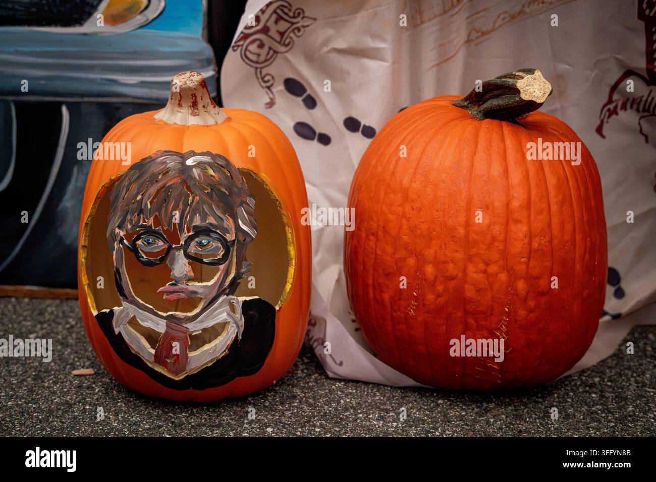 Harry potter inspired pumpkin hi-res stock photography and images - Alamy