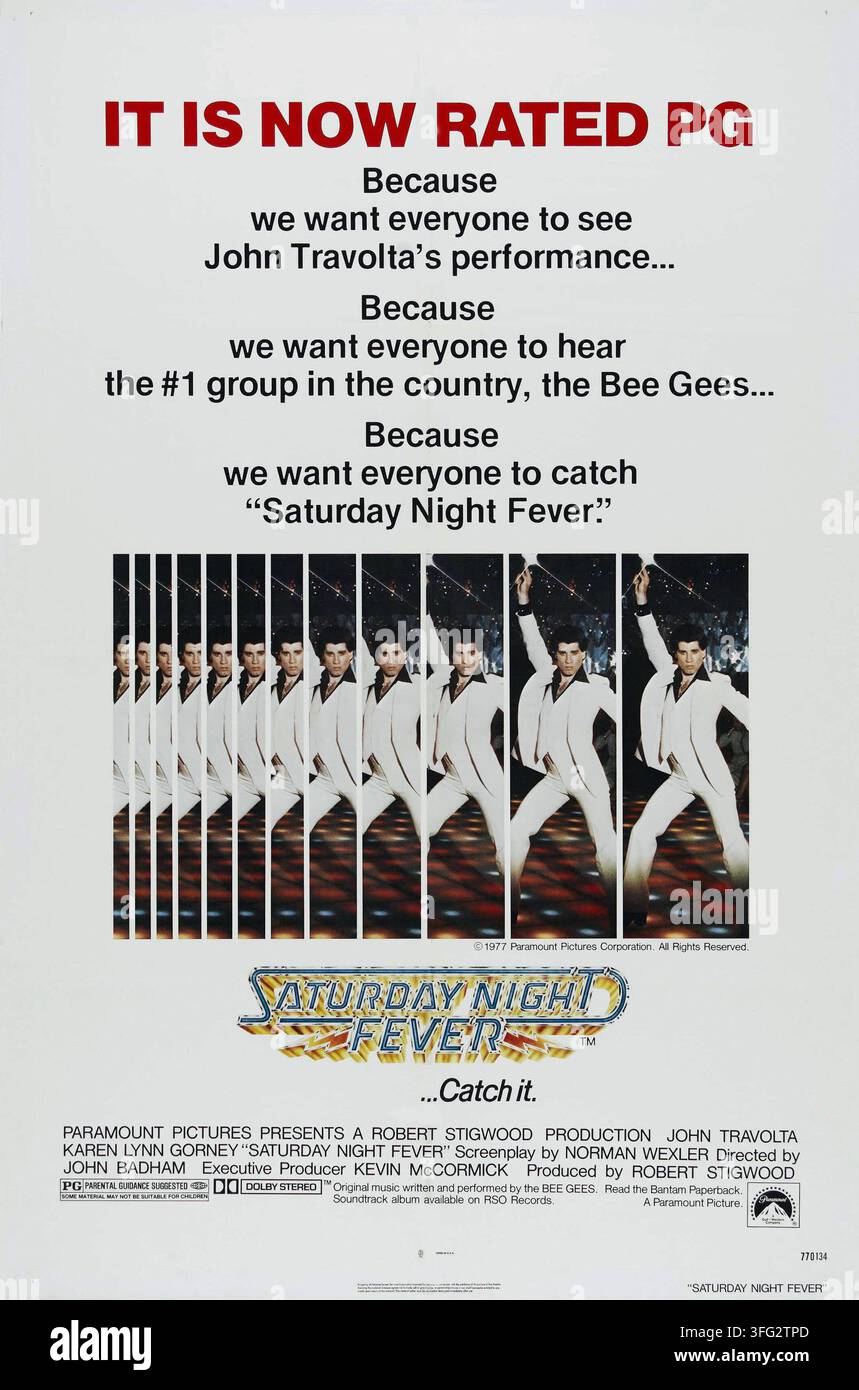 Saturday night fever album hi-res stock photography and images - Alamy