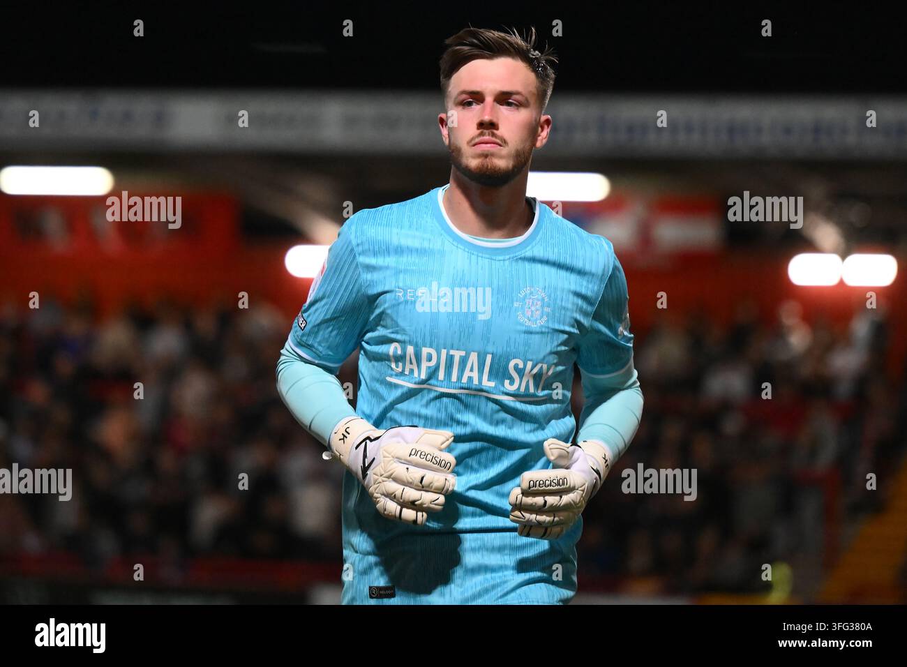 Josh Keeley Goalkeeper of Luton Town during the Sky Bet League 1 match ...