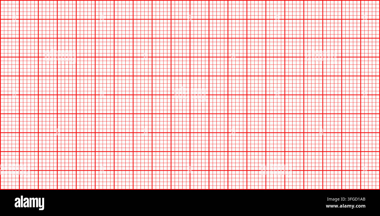 Seamless blueprint grid pattern, mathematical square coordinate paper texture . Stock Vector