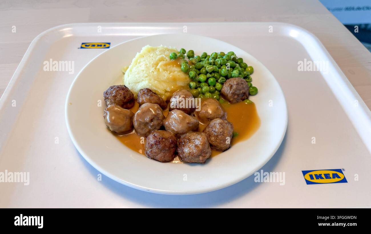 Ikea kottbullar hi-res stock photography and images