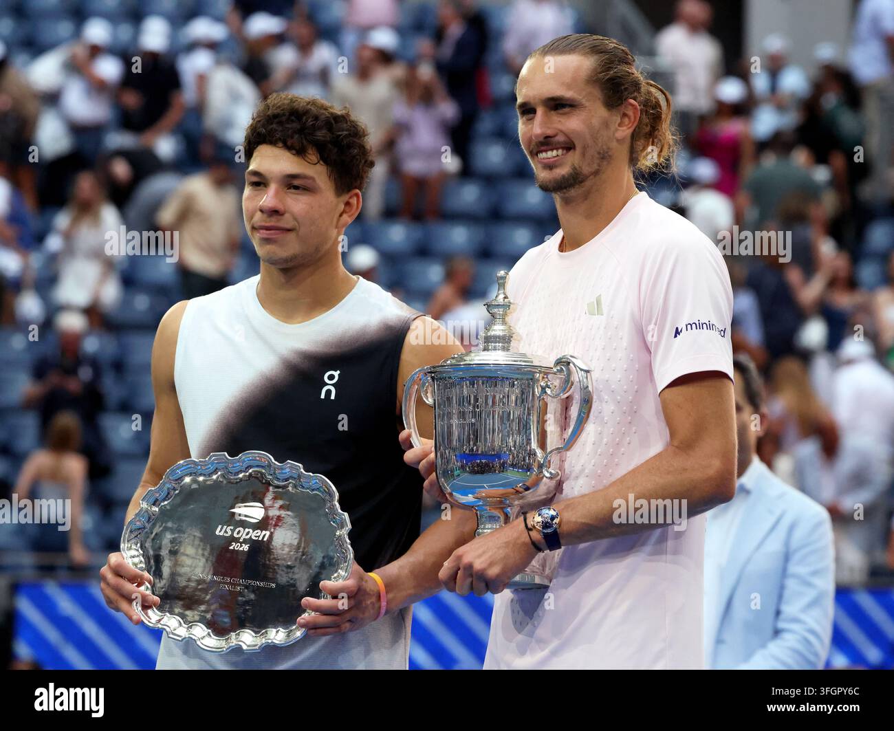 Alexander zverev 2026 us open hi-res stock photography and images - Alamy