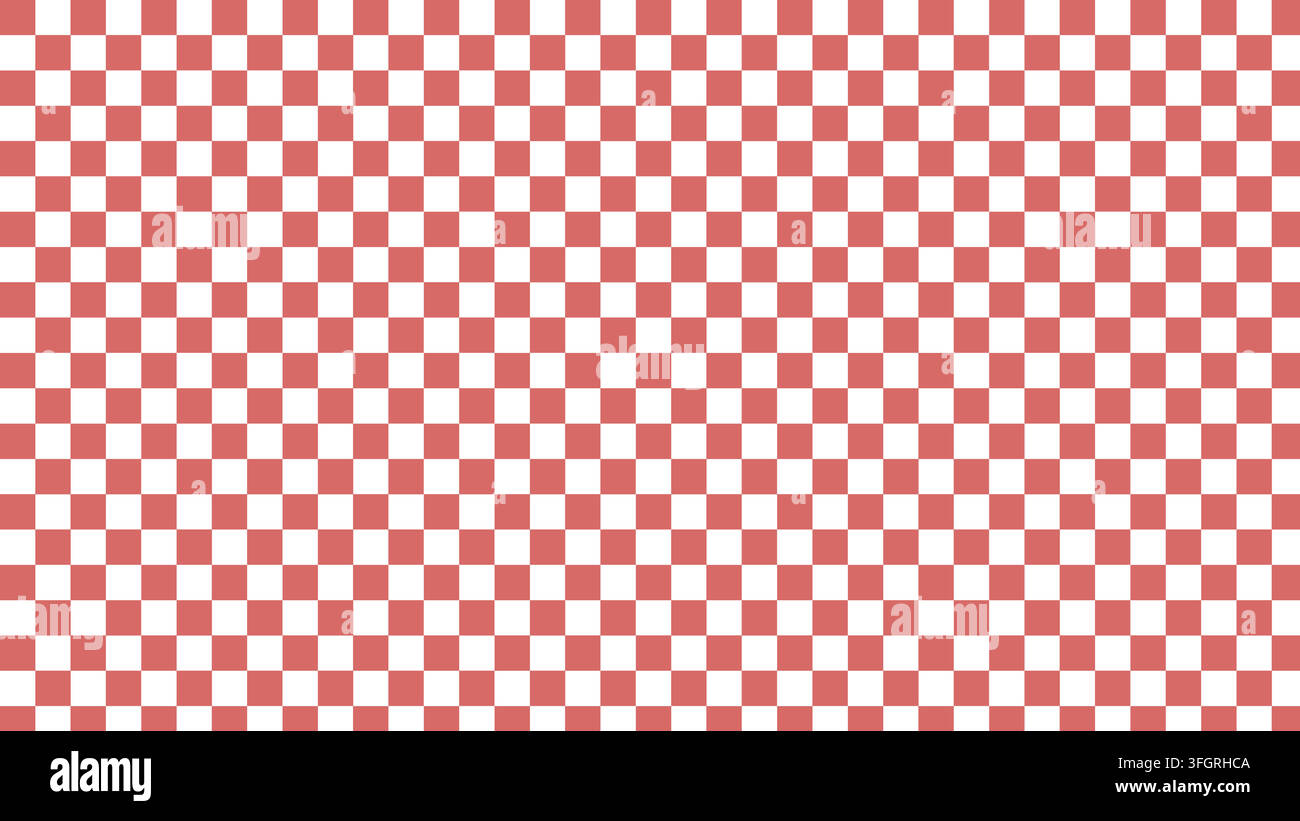 Checkerboard Pattern Geometric Red Background Vector Repeat Tile Design Stock Vector