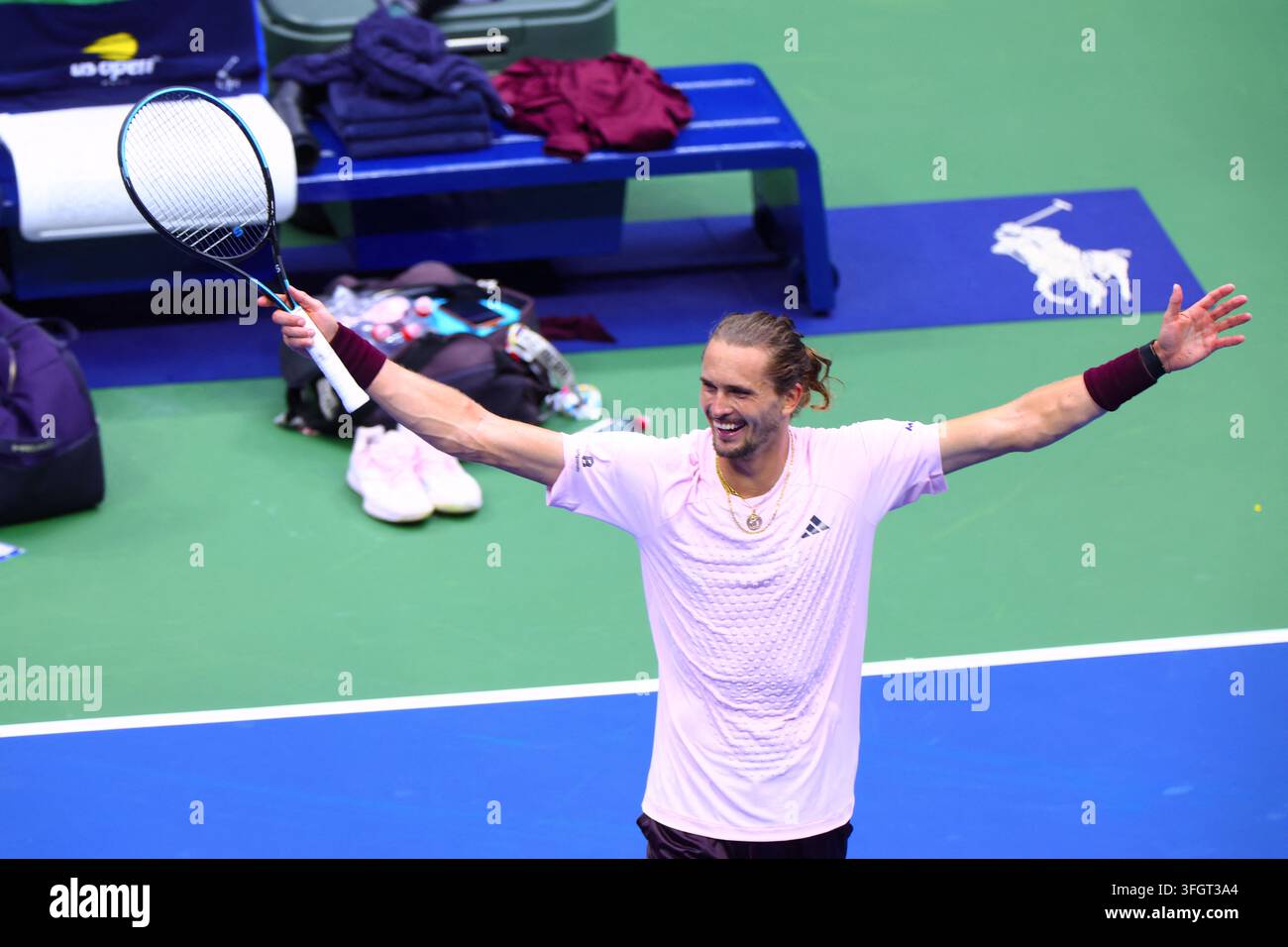 Alexander zverev 2026 us open hi-res stock photography and images - Alamy