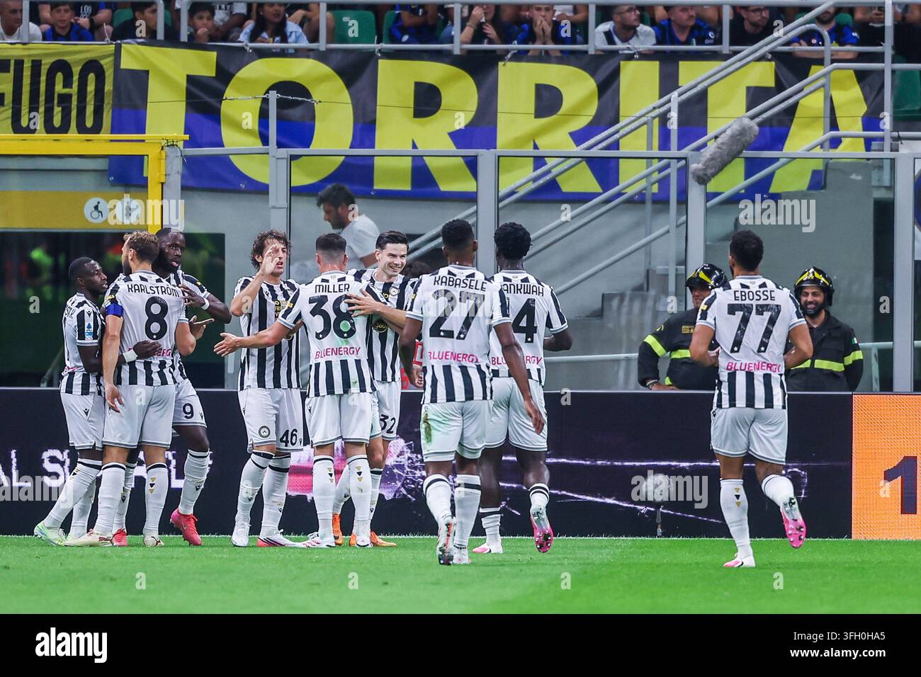 IPA88535891 Jurgen Ekkelenkamp Of Udinese Calcio Celebrates With His IPA88535891 Jurgen Ekkelenkamp Of Udinese Calcio Celebrates With His