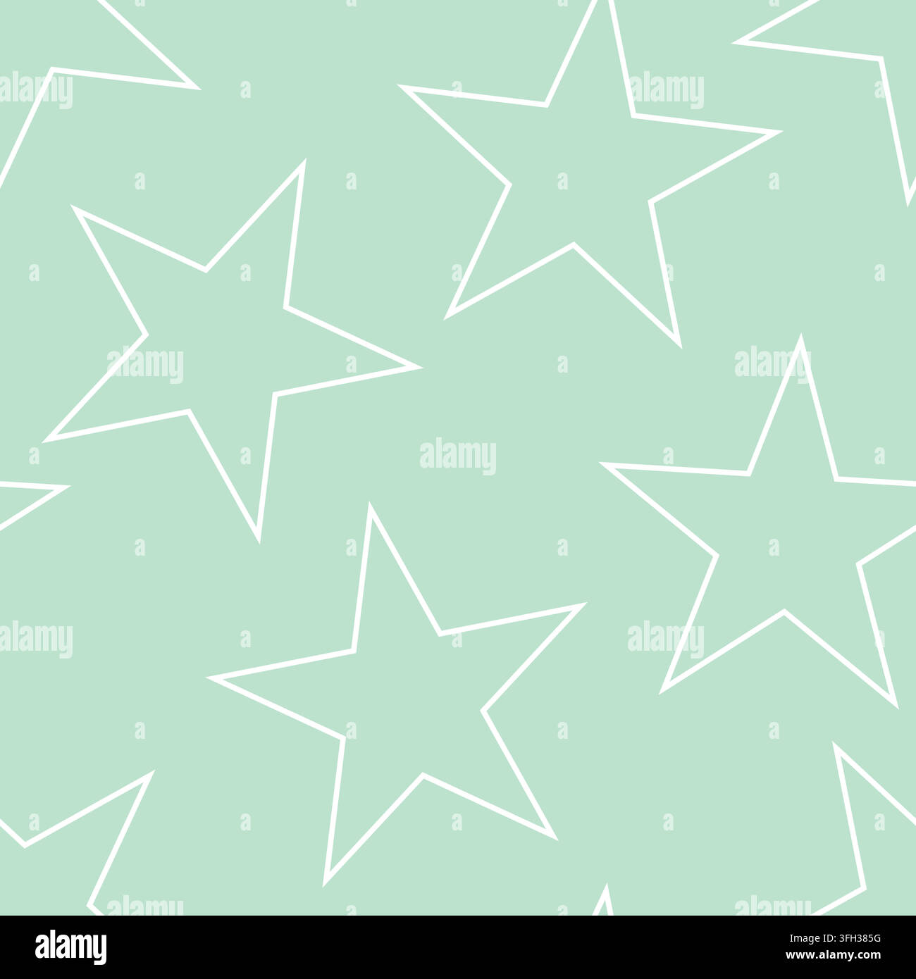 Pastels star seamless pattern design for fashion textiles, graphics, backgrounds and crafts Stock Vector