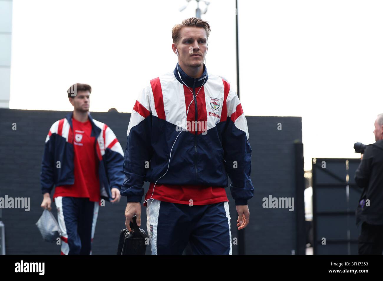 Martin Odegaard Of Arsenal Arrives To The Stadium Before The Ipswich Martin Odegaard Of Arsenal Arrives To The Stadium Before The Ipswich