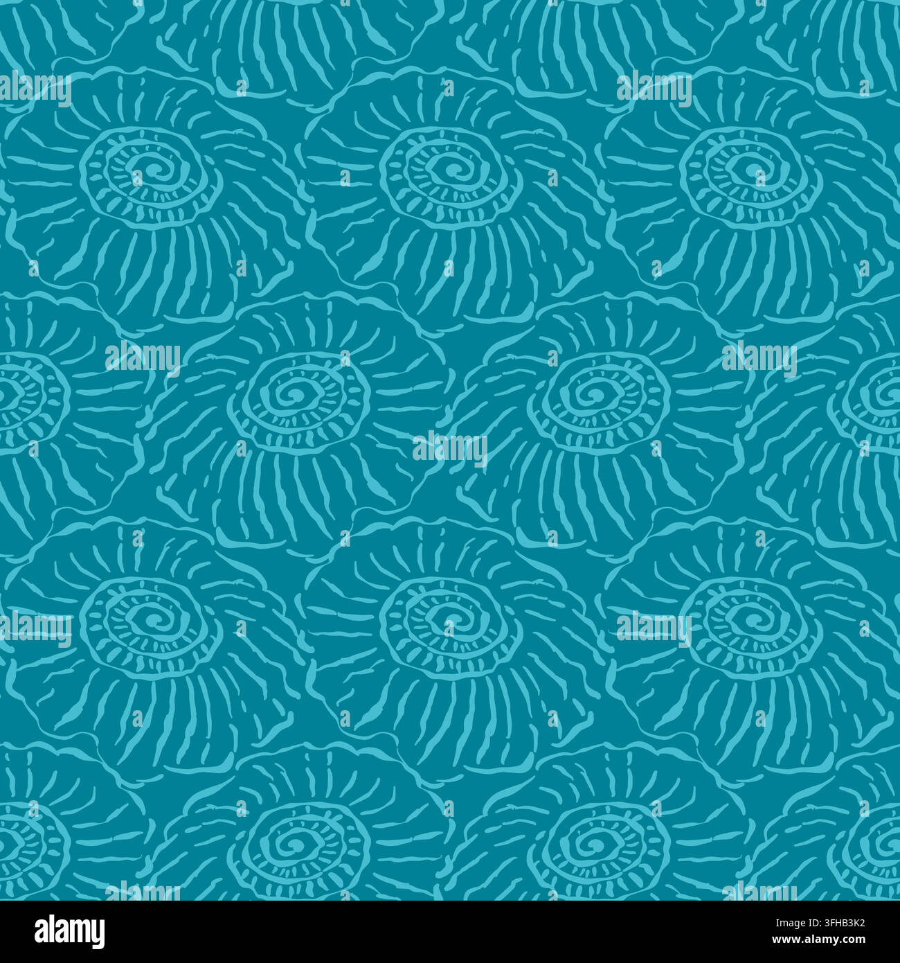 Seamless abstract organic floral pattern vector Stock Vector