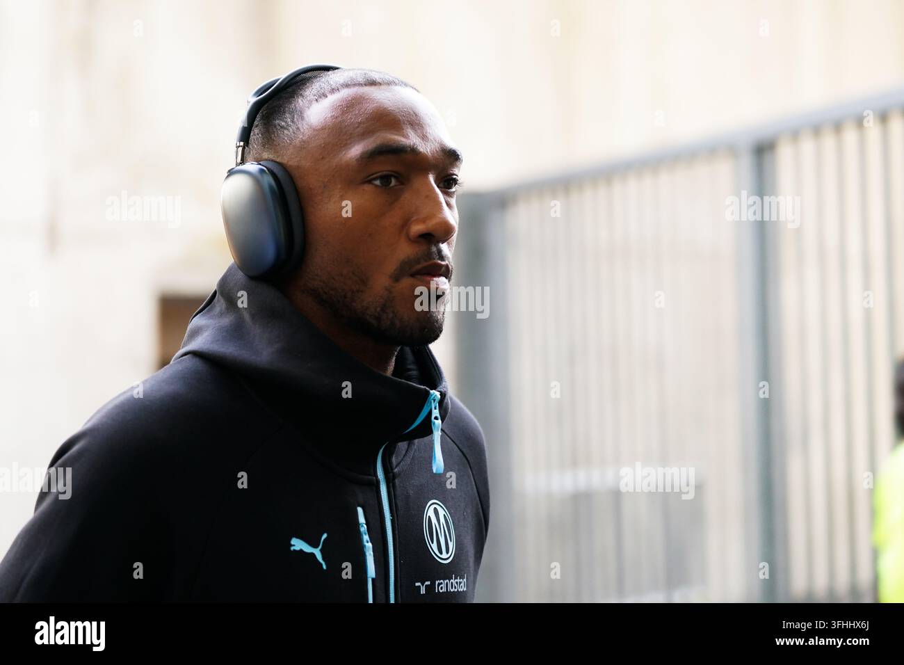 Derek CORNELIUS of Marseille prior the Ligue 1 McDonald's match between ...