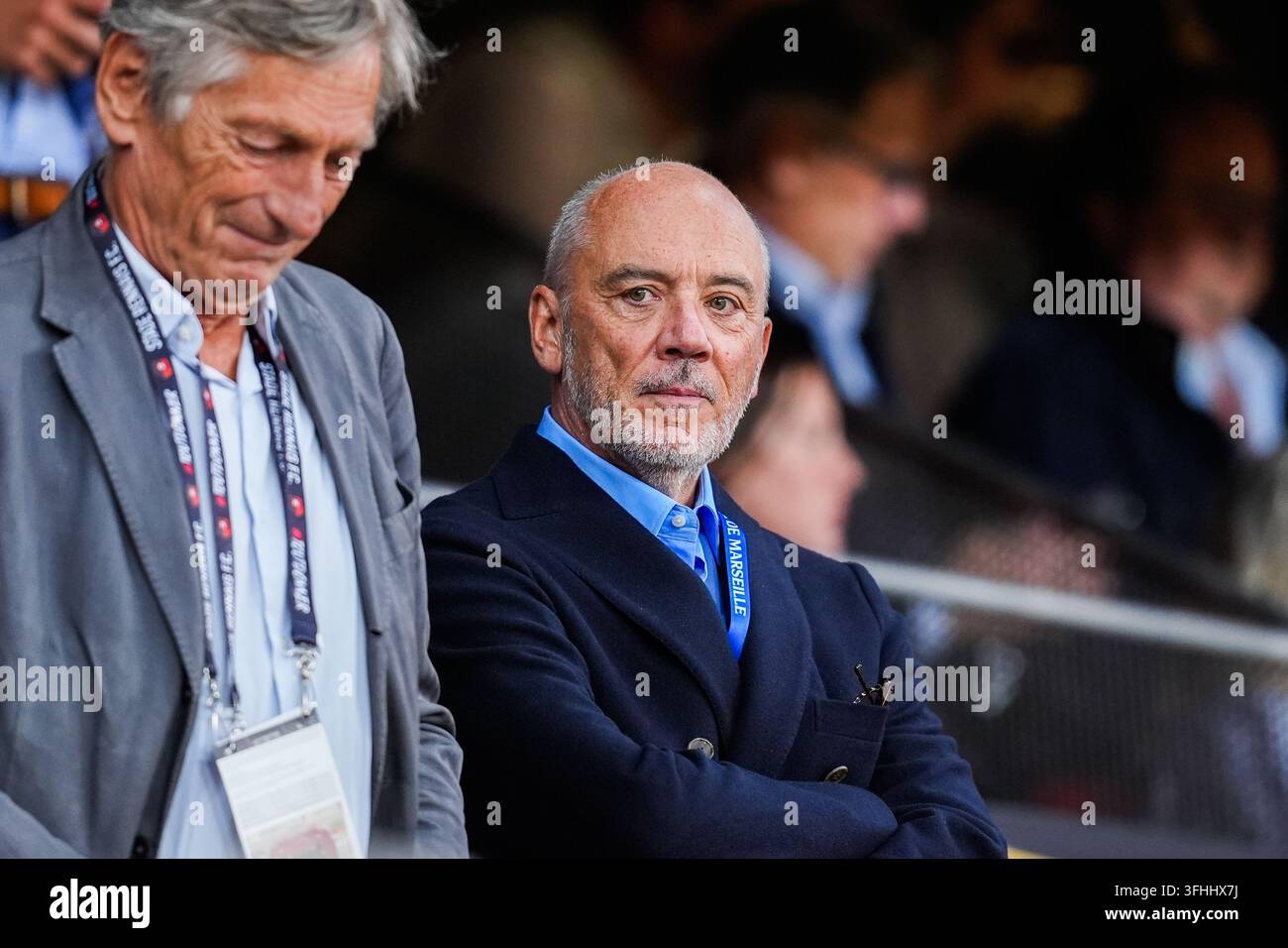 Stephane RICHARD president of Marseille during the Ligue 1 McDonald's ...