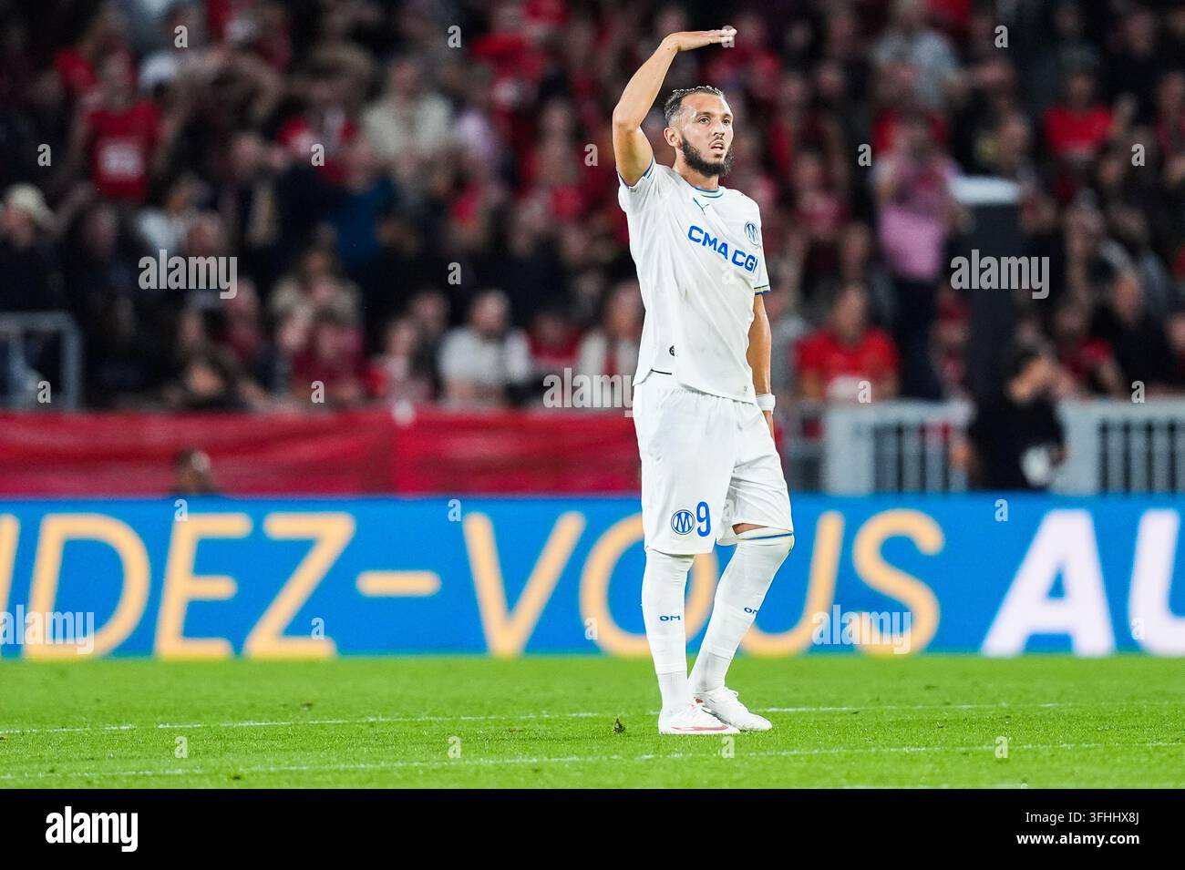 Amine GOUIRI of Marseille during the Ligue 1 McDonald's match between ...