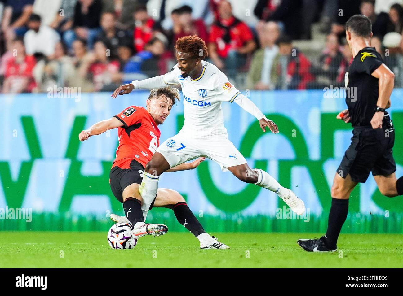 Angel GOMES of Marseille during the Ligue 1 McDonald's match between ...