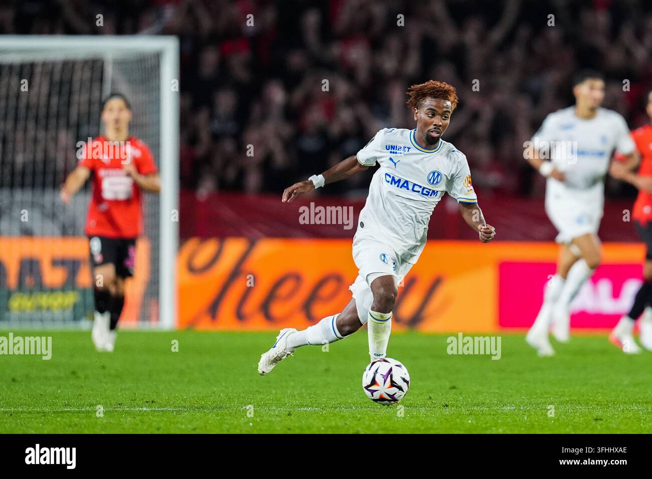 Angel GOMES of Marseille during the Ligue 1 McDonald's match between ...