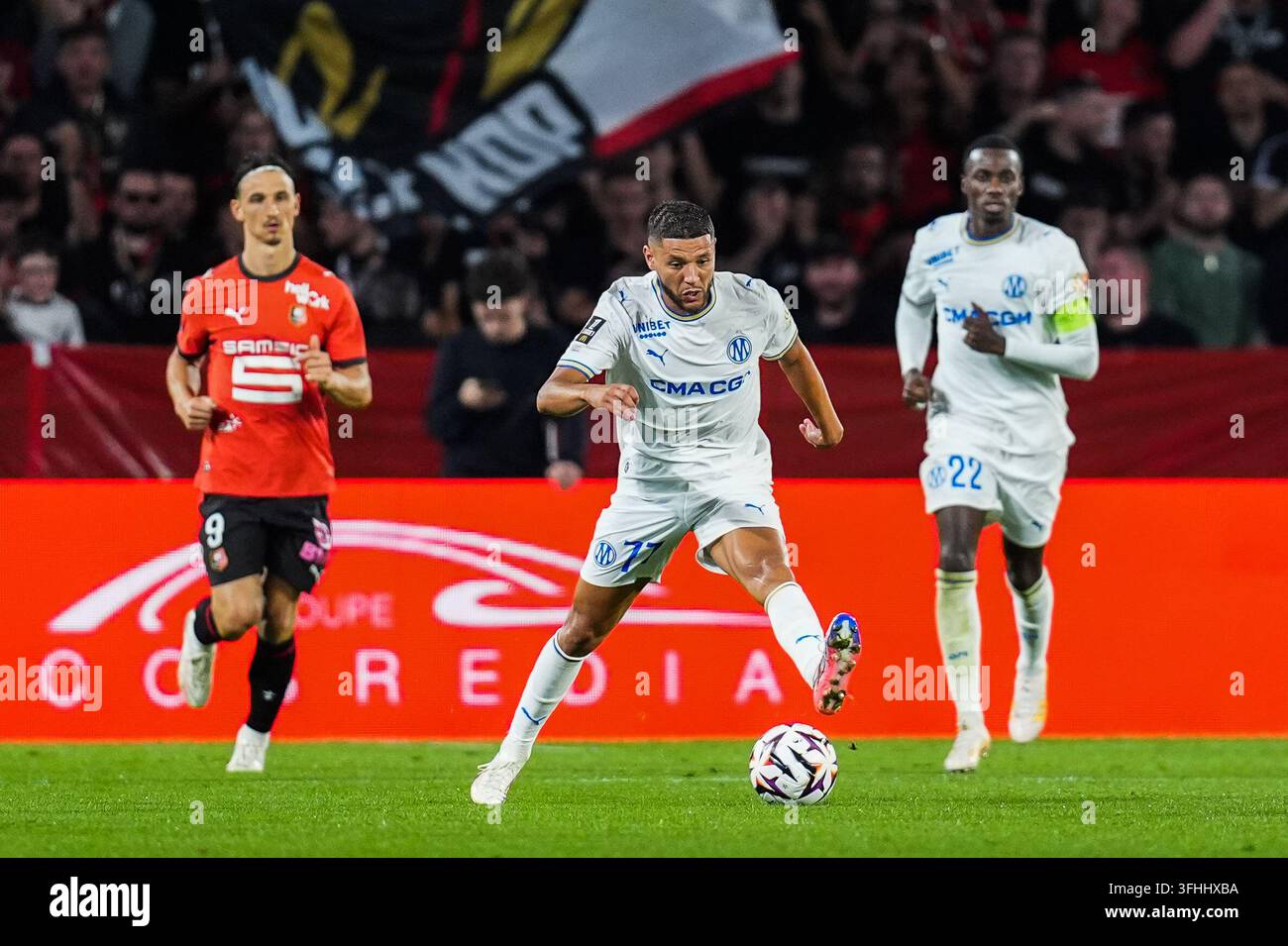 Amine HARIT of Marseille during the Ligue 1 McDonald's match between ...