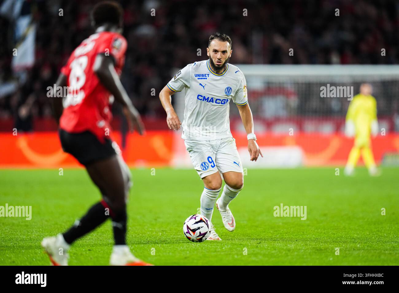 Amine GOUIRI of Marseille during the Ligue 1 McDonald's match between ...