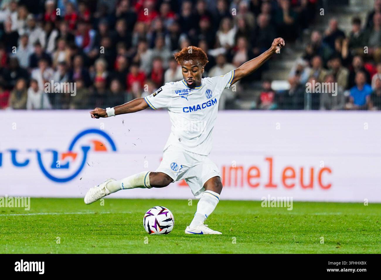 Angel GOMES of Marseille during the Ligue 1 McDonald's match between ...