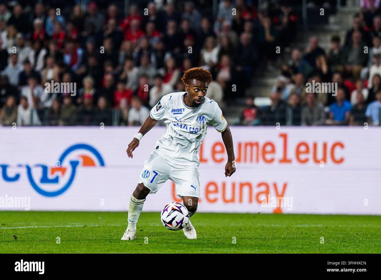 Angel GOMES of Marseille during the Ligue 1 McDonald's match between ...