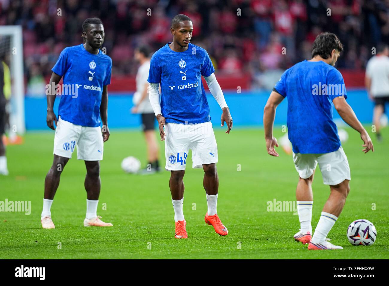 Keyliane ABDALLAH of Marseille during the Ligue 1 McDonald's match ...