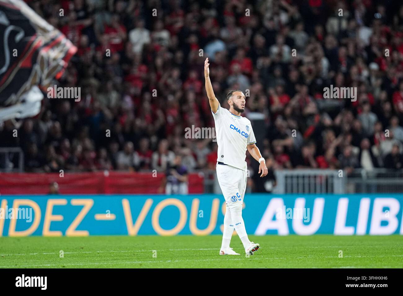 Amine GOUIRI of Marseille during the Ligue 1 McDonald's match between ...