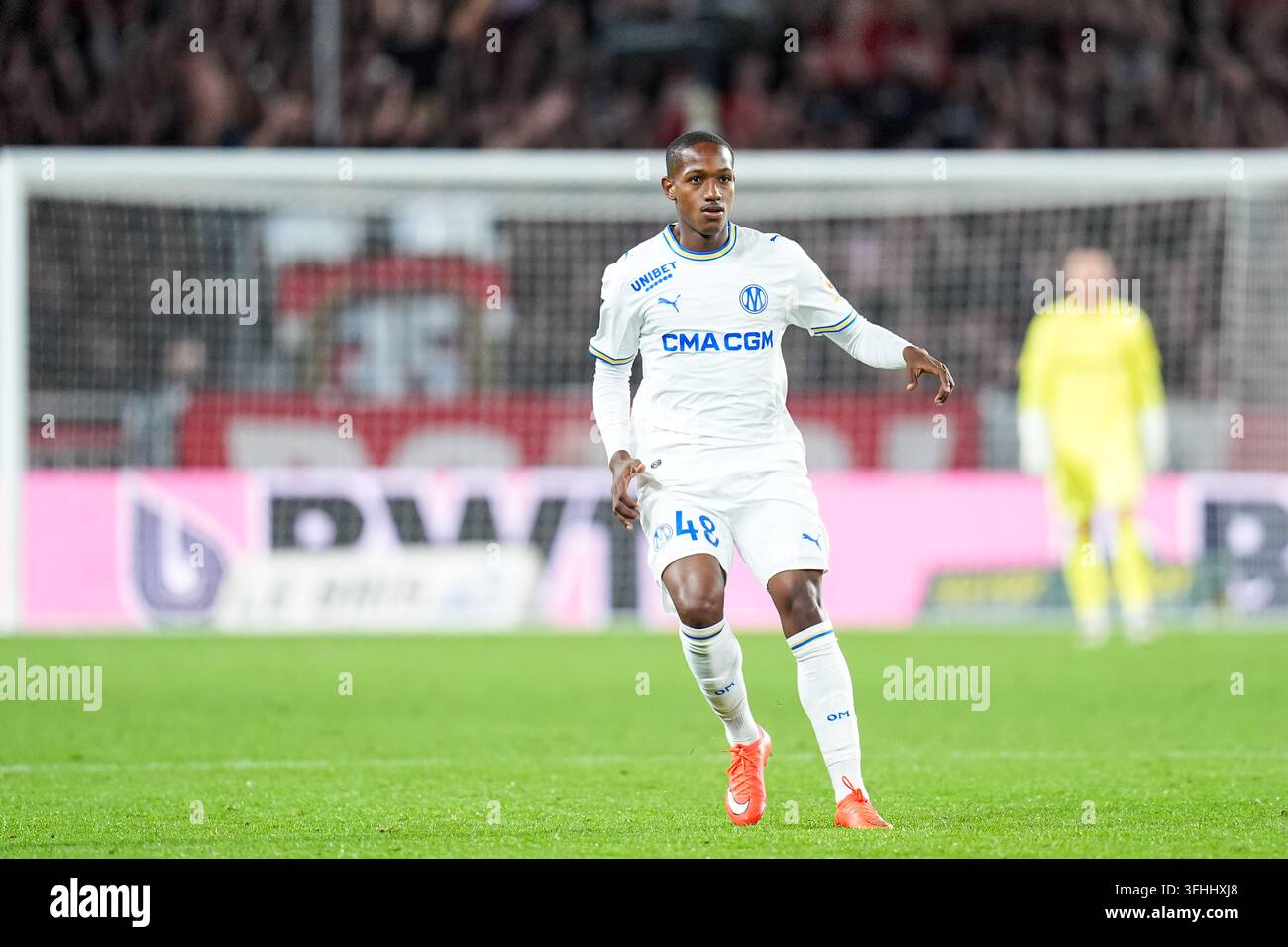 Keyliane ABDALLAH of Marseille during the Ligue 1 McDonald's match ...