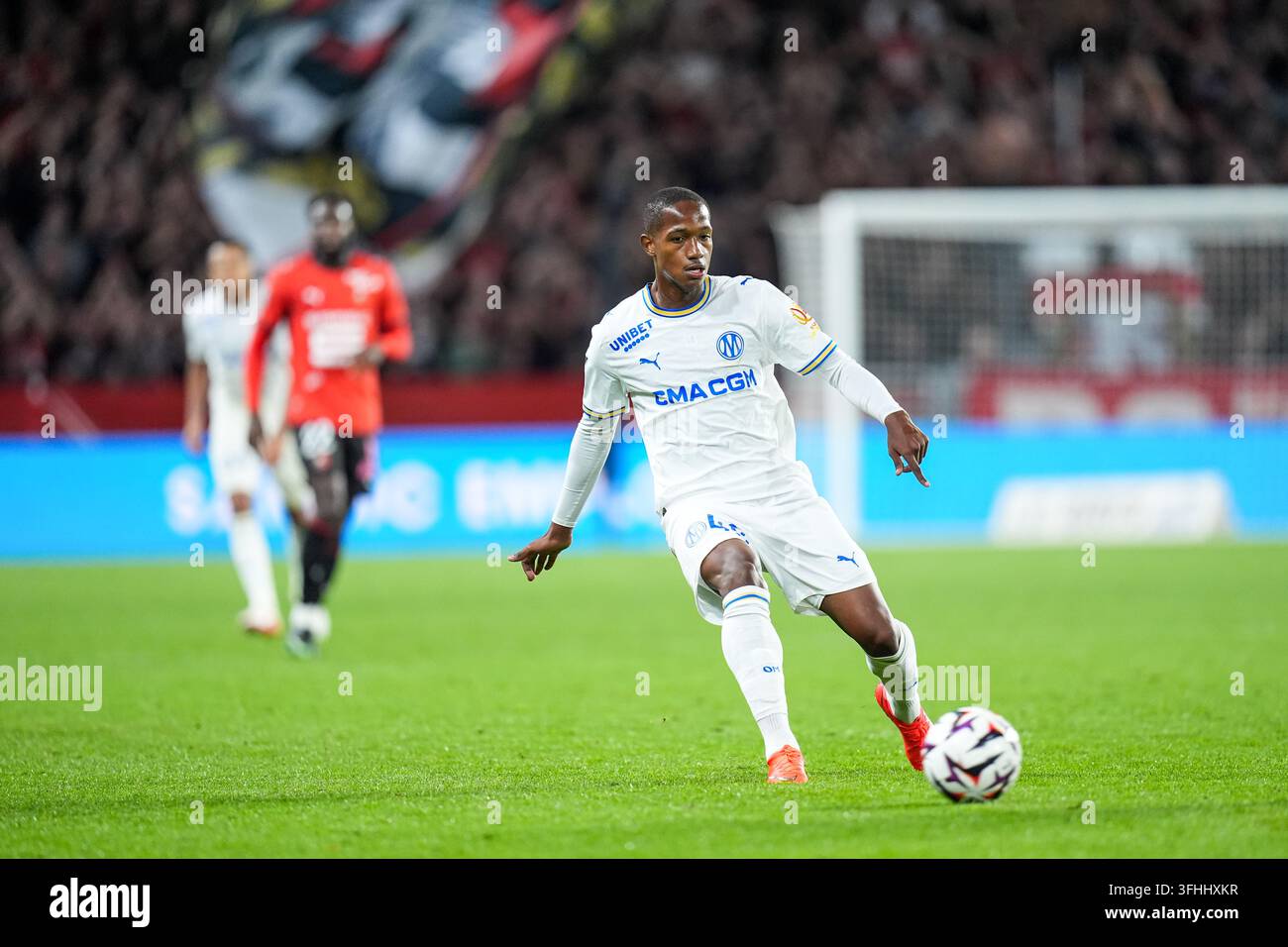 Keyliane ABDALLAH of Marseille during the Ligue 1 McDonald's match ...