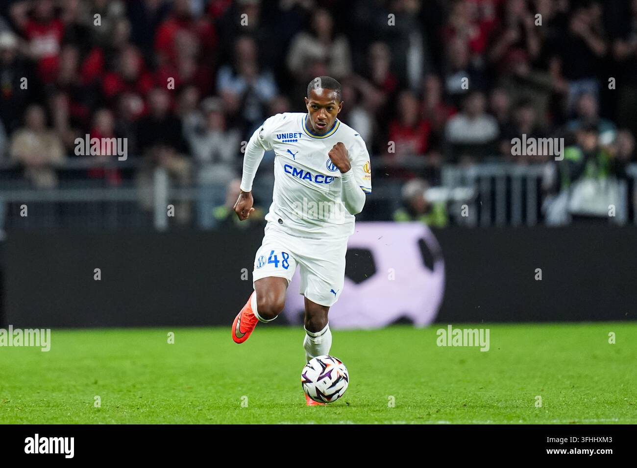Keyliane ABDALLAH of Marseille during the Ligue 1 McDonald's match ...