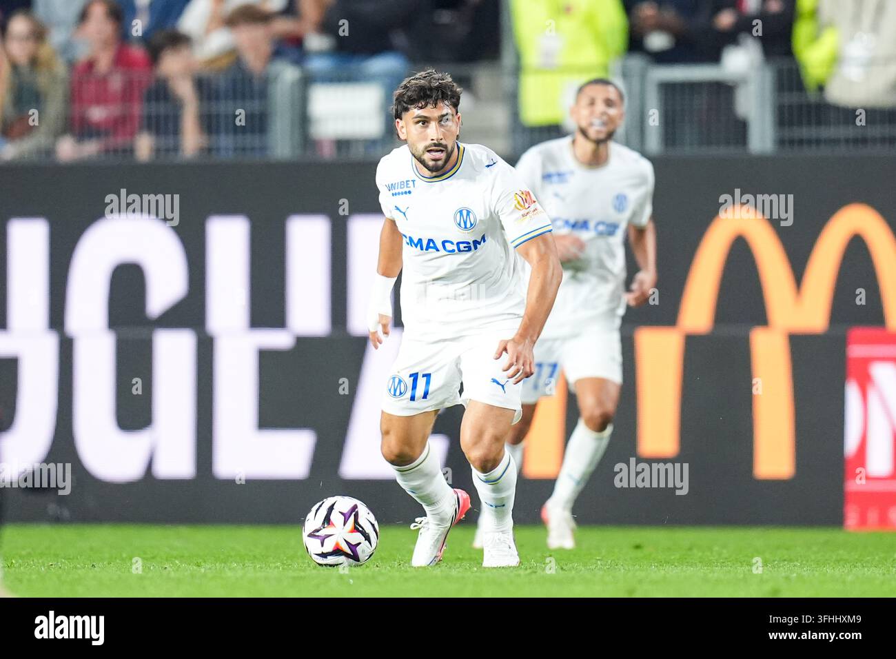 Neal MAUPAY of Marseille during the Ligue 1 McDonald's match between ...