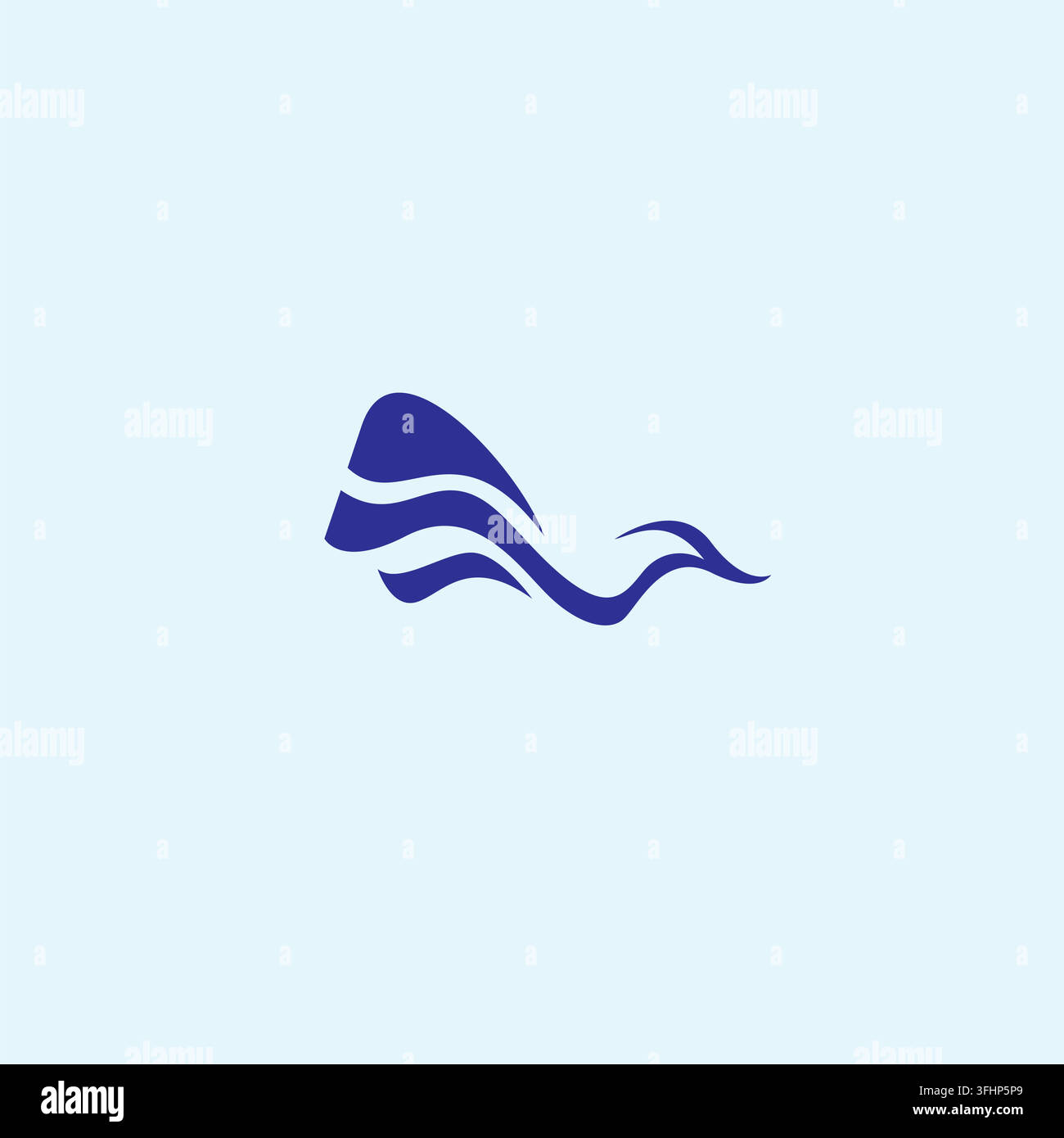 Abstract Bird Logo Vector Illustration Stock Vector