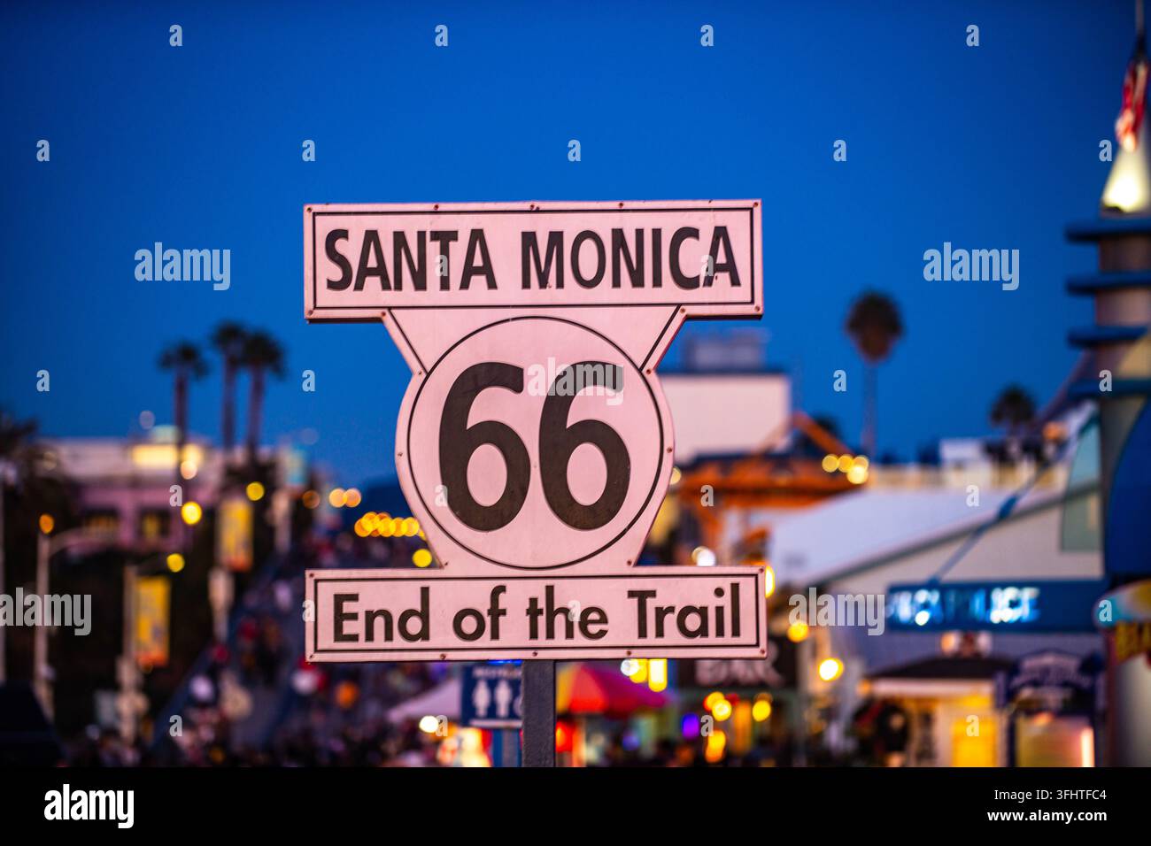 Route 66 sign with bold black lettering. Large letters on Route 66 ...