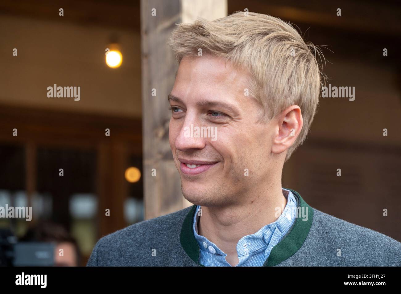 Muenchen Wiesn Beim Presserundgang Oberbuergermeister Dominik Krause 