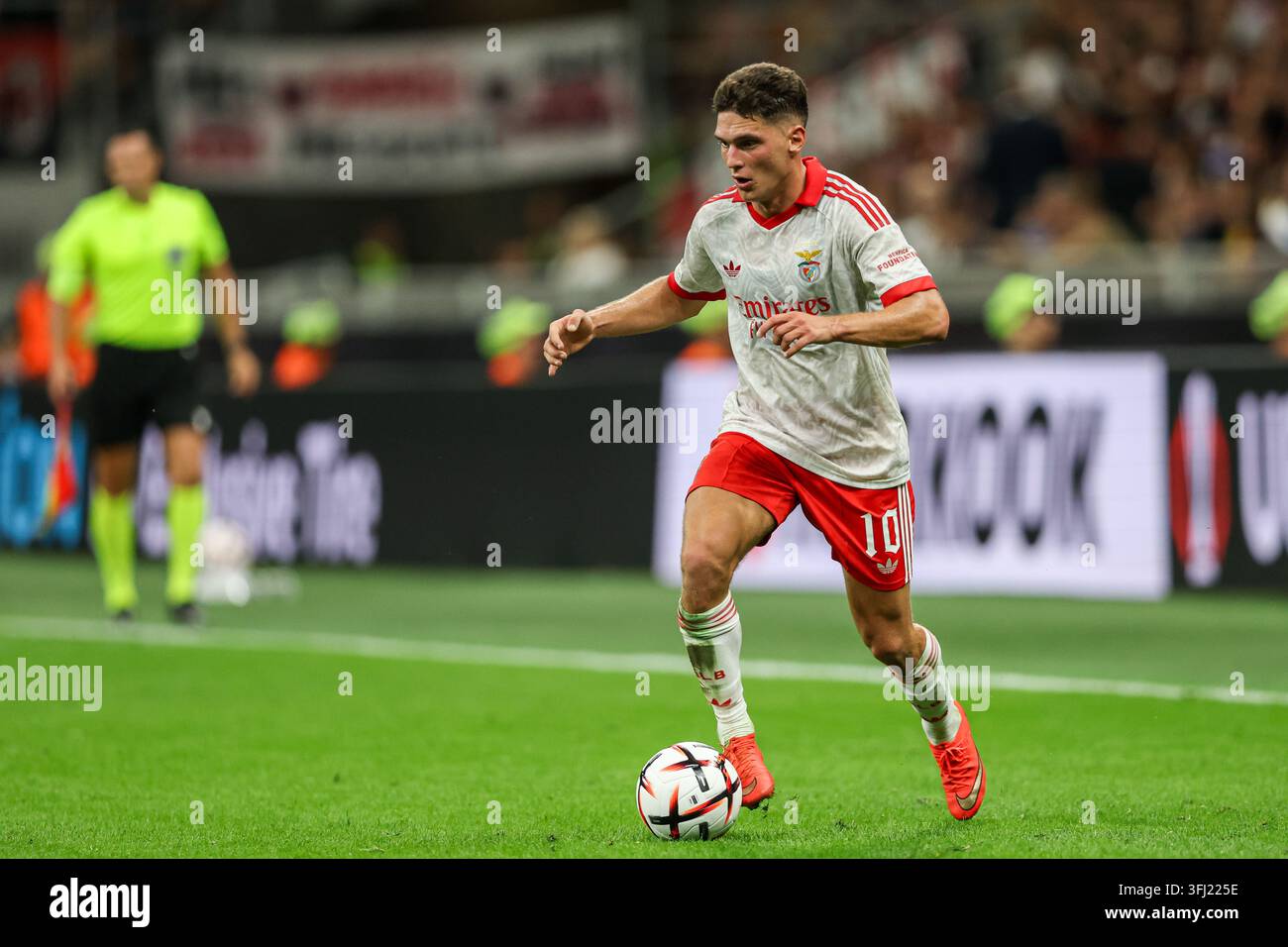 Georgiy Sudakov (Benfica) seen in action during UEFA Europa League 2026 ...
