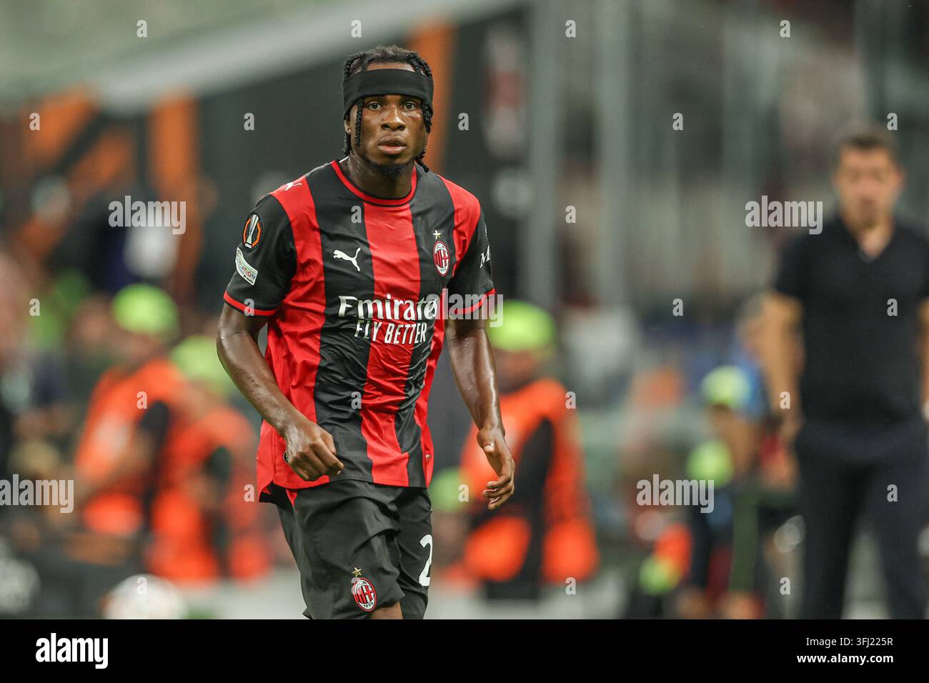 Samuel Chukwueze (AC Milan) seen during UEFA Europa League 2026/2027 ...