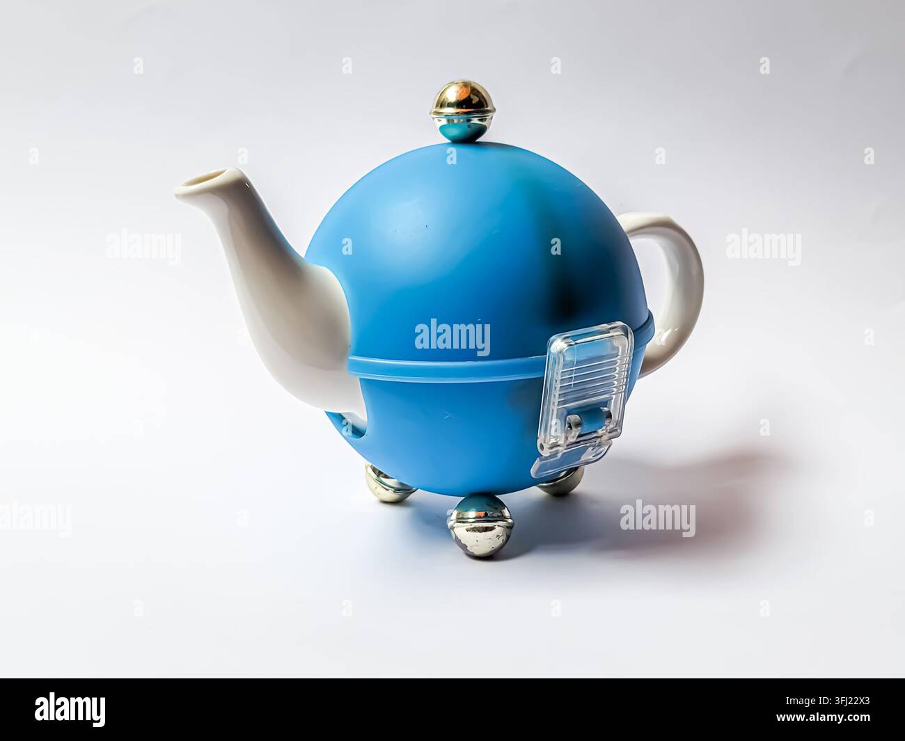 Teapot isolated on white background. Stock Photo