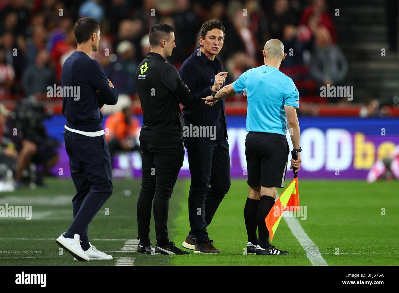 LONDON UK 18th Sept 2026 Brentford Head Coach Keith Andrews Talks LONDON UK 18th Sept 2026 Brentford Head Coach Keith Andrews Talks