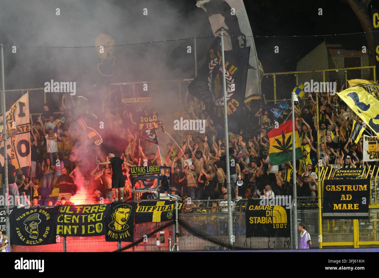 Castellamare di Stabia, Italy , 18 September 2026 supporter SS Juve Stabia during the Serie  BKT match  between SS Juve Stabia  vs Cesena FC :Agostino Gemito/ Alamy Live News Stock Photo