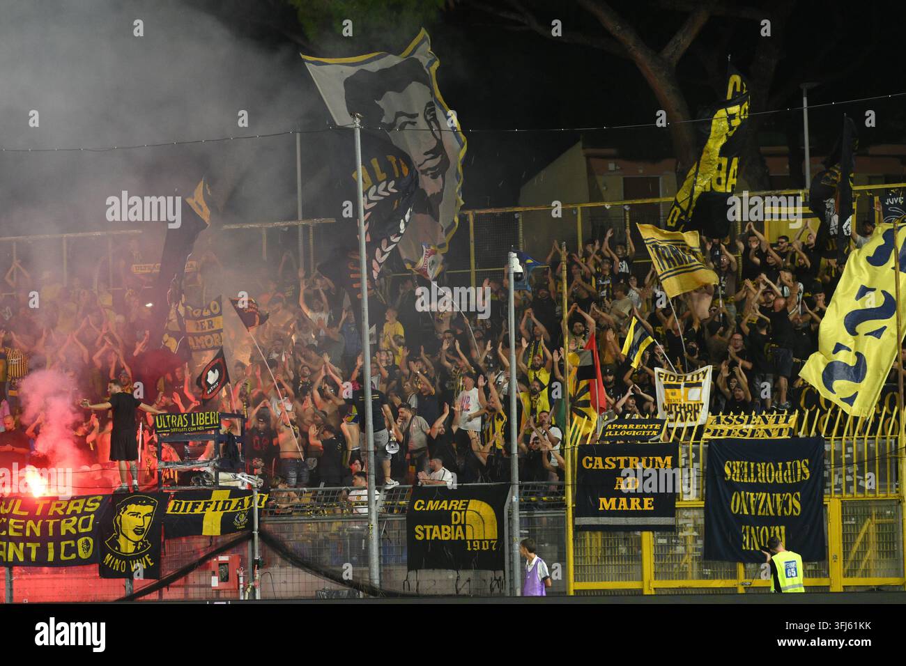 Castellamare di Stabia, Italy , 18 September 2026 supporter SS Juve Stabia during the Serie  BKT match  between SS Juve Stabia  vs Cesena FC :Agostino Gemito/ Alamy Live News Stock Photo