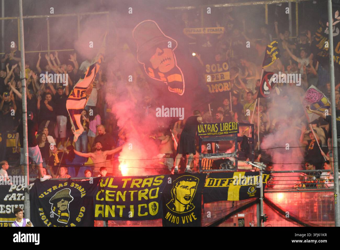 Castellamare di Stabia, Italy , 18 September 2026 supporter SS Juve Stabia during the Serie  BKT match  between SS Juve Stabia  vs Cesena FC :Agostino Gemito/ Alamy Live News Stock Photo