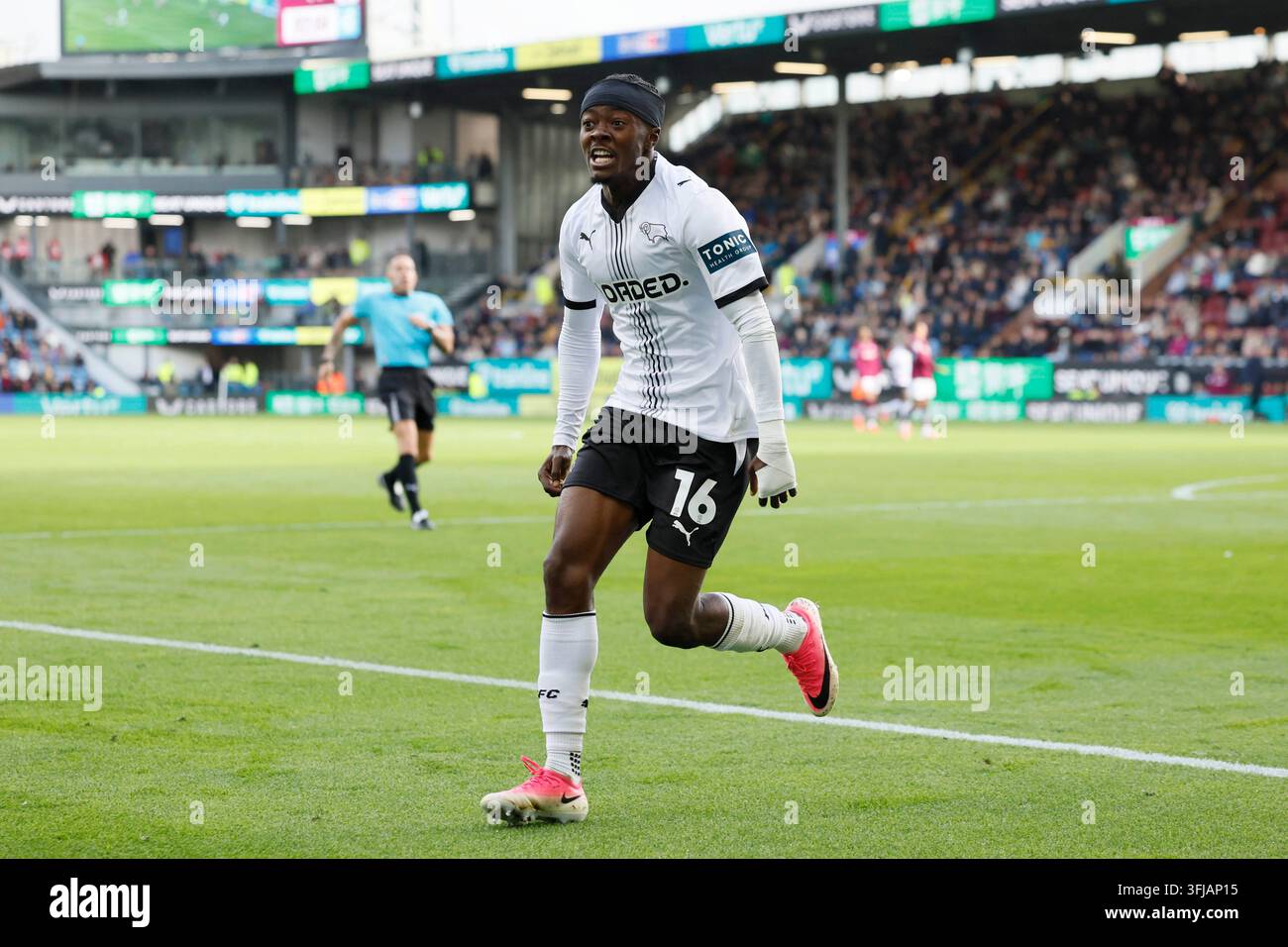 - using using using using using using using using... Derby County’s Mohammed Fuseini celebrates scoring his sides first goal ...
