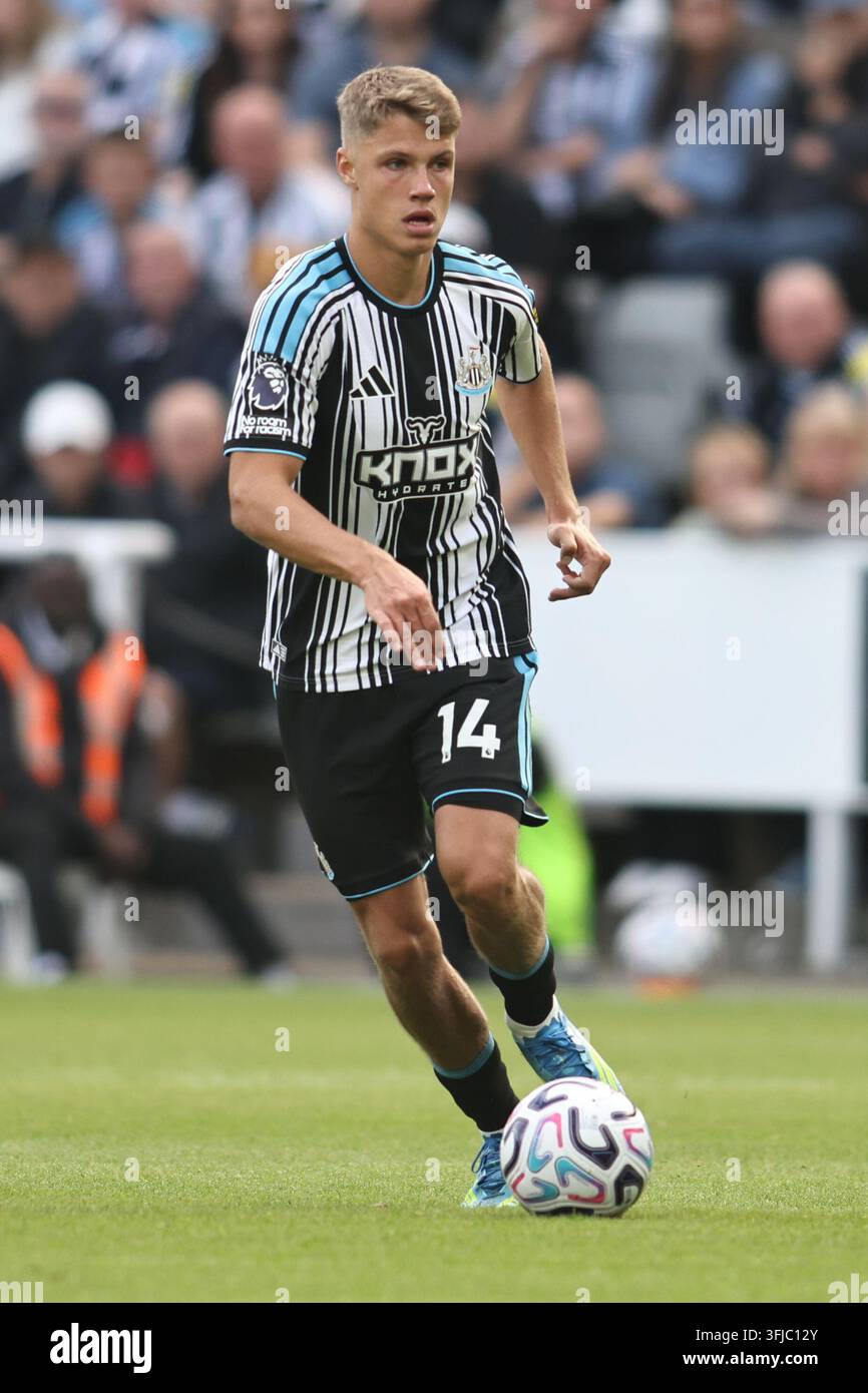 Sean Steur Of Newcastle United During The Premier League Match Between Sean Steur Of Newcastle United During The Premier League Match Between