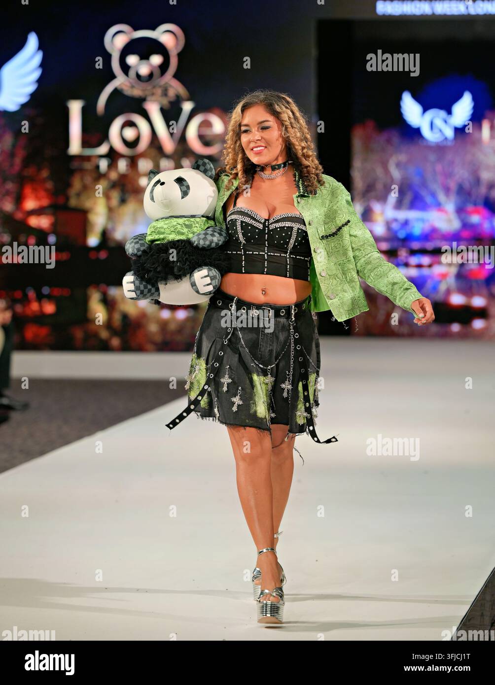 LONDON, ENGLAND - 19 September 2026: Designer Cathy Neale presents LoVe ...