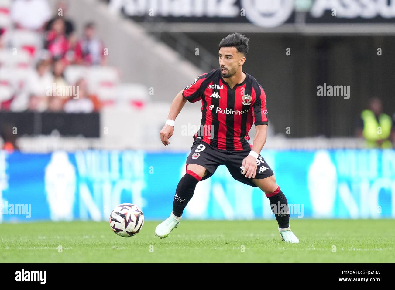 Mohamed EL AMINE AMOURA of Nice during Ligue 1 McDonald's match between ...