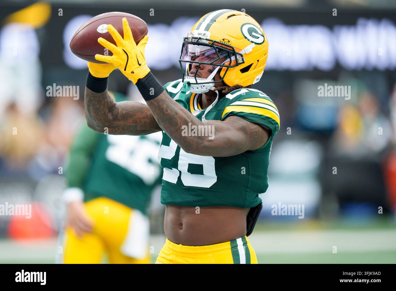Sep 20, 2026; East Rutherford, NJ, USA; Green Bay Packers running back ...