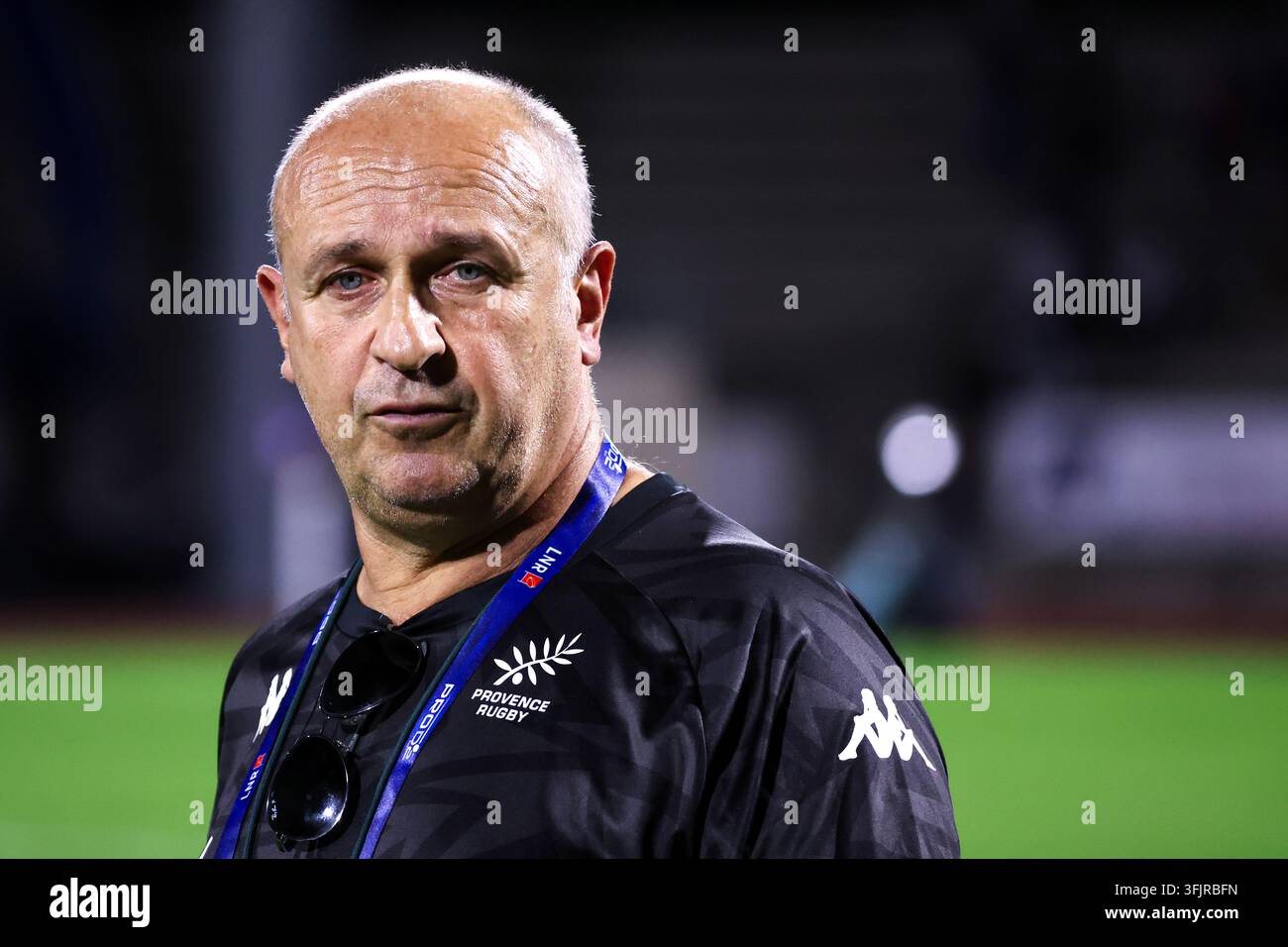Philippe SAINT ANDRE Manager De Provence Rugby During Pro D2 Match 