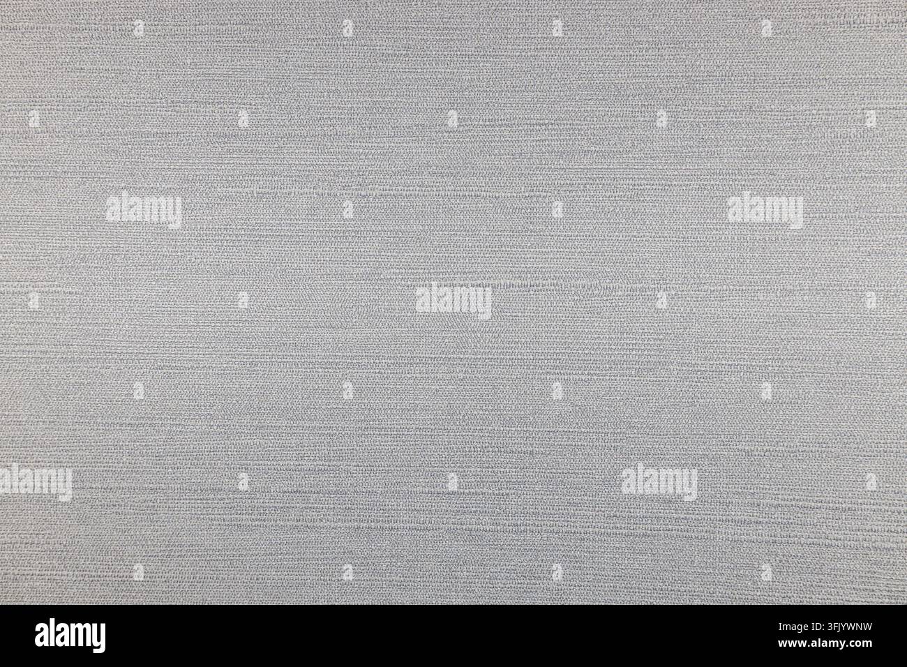Light grey fabric texture with fine woven threads Stock Photo